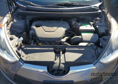 2014 Hyundai Veloster из США, поврежденный, VIN KMHTC6AD9EU184889